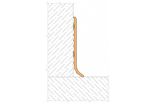Плинтус Dewmark Decor CRSK 76